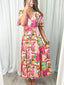 Strawberry Punch Maxi Dress